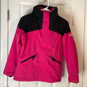 The North Face girls ski jacket size M (10/12)